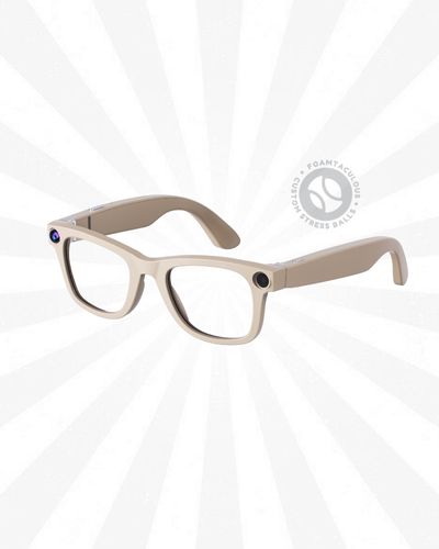 Classic Smart Tech Glasses - Beige